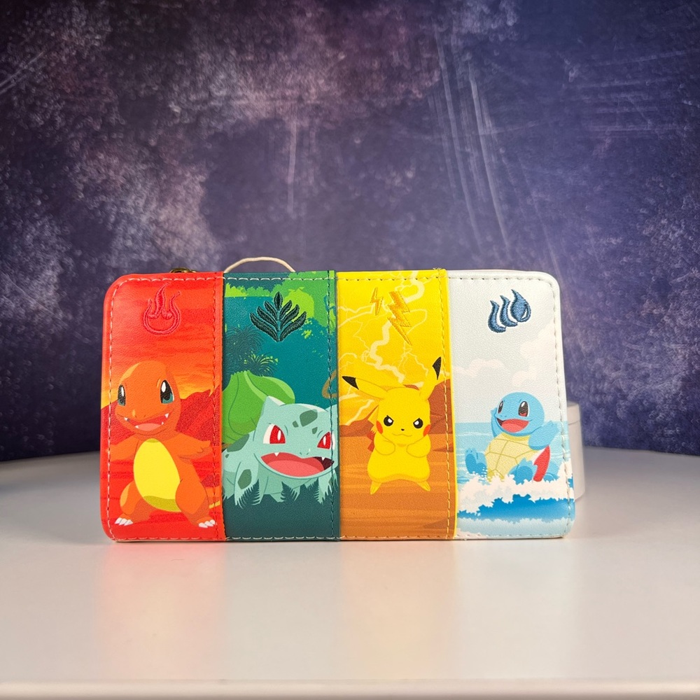 Loungefly: Pokemon - Elements Flap Wallet